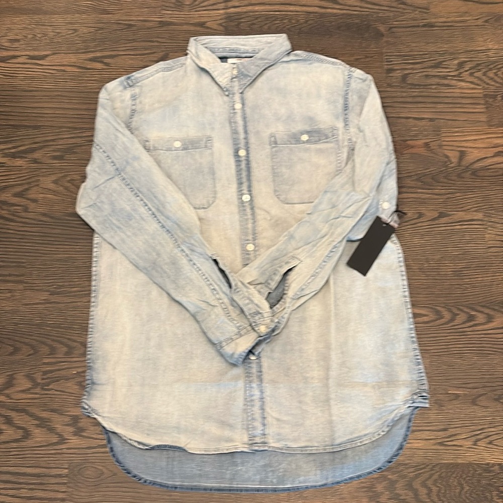 NWT Man x One Teaspoon Homme Liberty Shirt - size Large